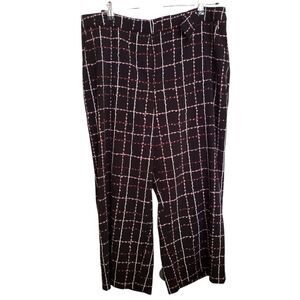 Alfani Printed Belted Wide Leg Culottes